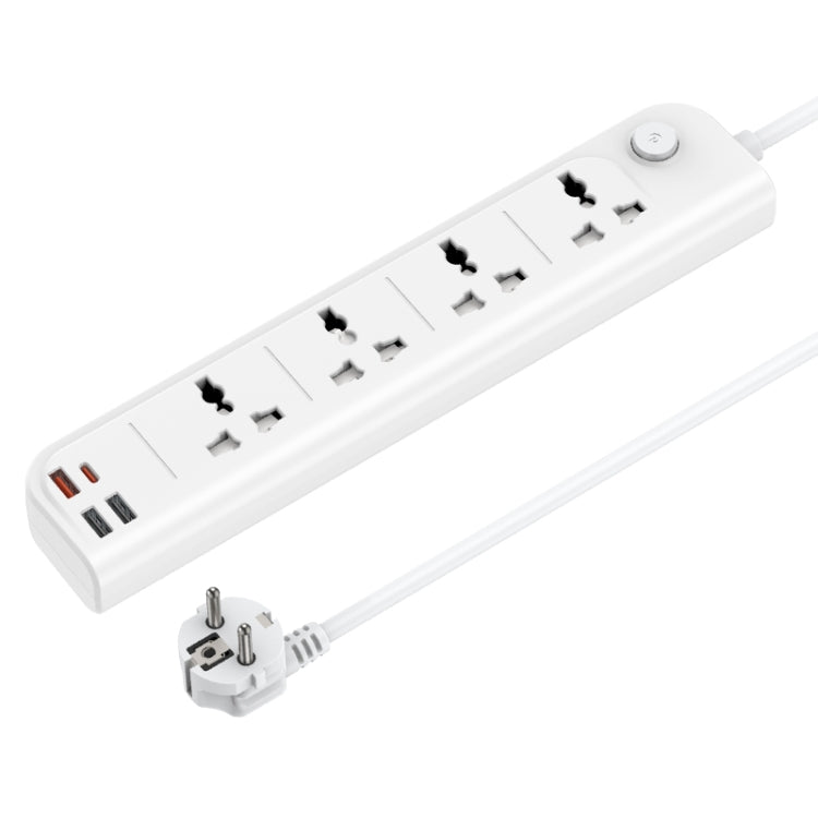 Yesido 3m Home High Power Fast Charging Socket EU Plug - White