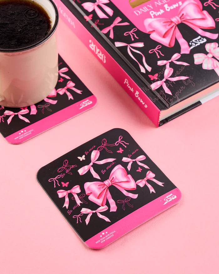 Mofkera Agenda Gift Set 2026 – Pink Bows - Pre Order Mofkera Agenda Gift Set 2026 – Pink Bows - Pre Order