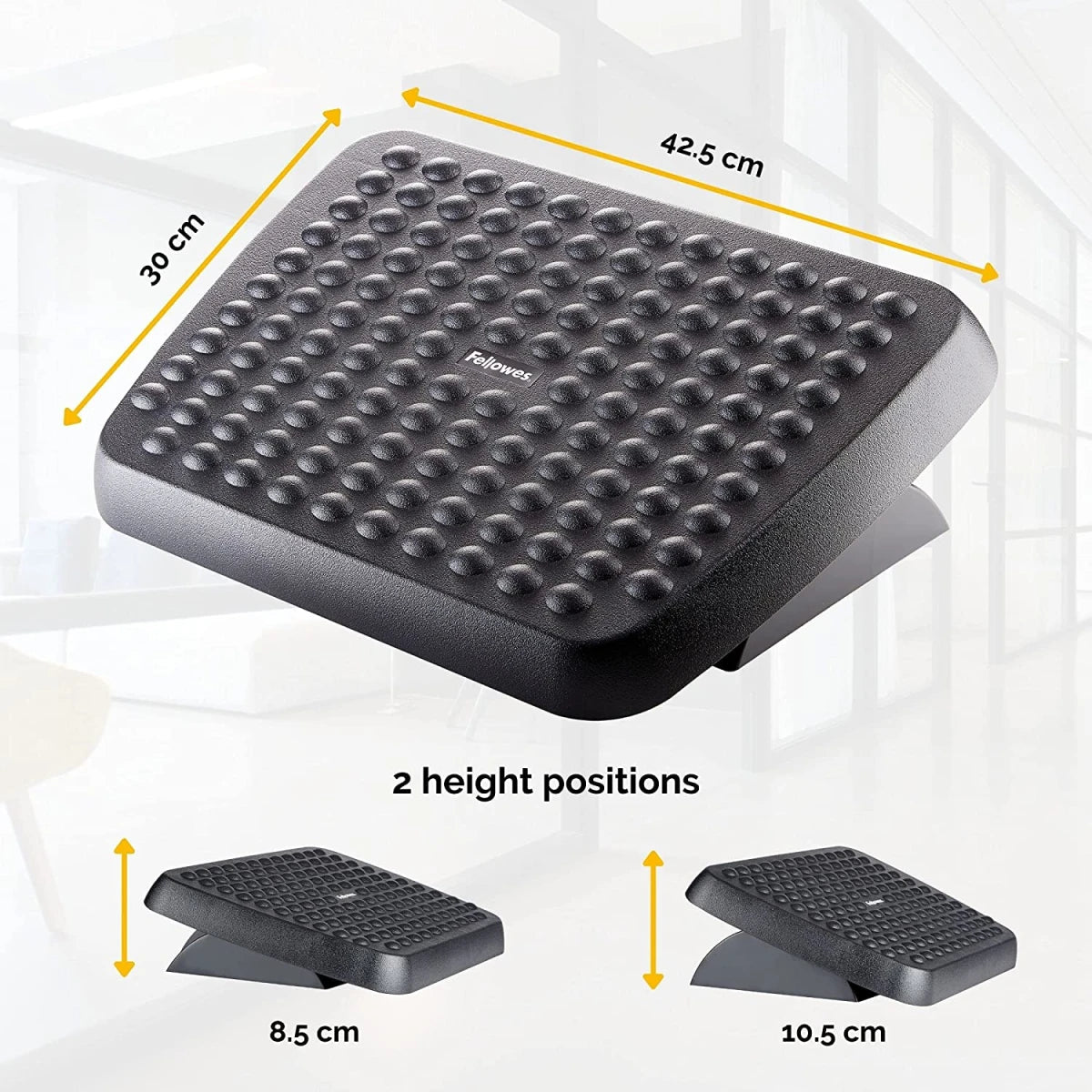 Fellowes Standard Footrest - Graphite Fellowes Standard Footrest - Graphite