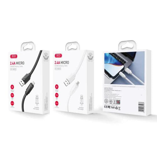كابل XO مايكرو USB شحن ونقل بيانات 1 متر – أسود