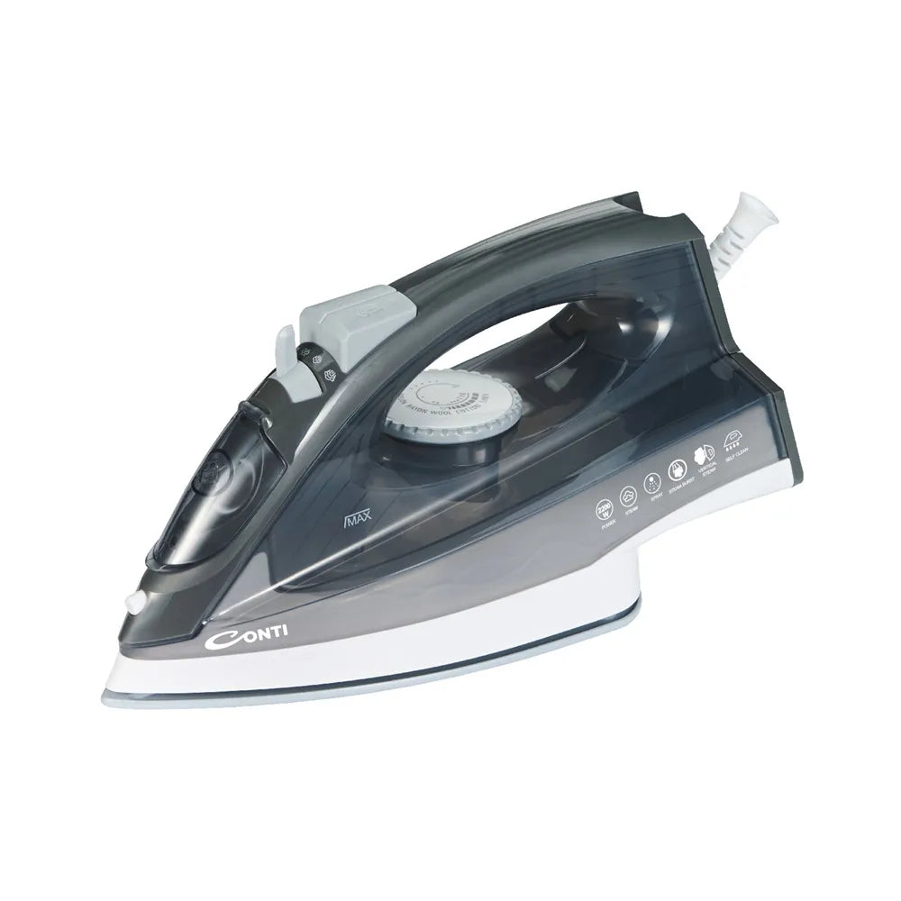 CONTI Steam Iron 3000W - Fast & Powerful Ironing