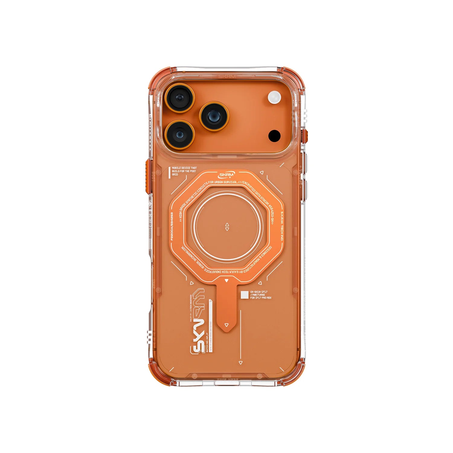 SKINARMA iPhone 17 Pro MAGMA – شحن مغناطيسي وحماية 360 درجة