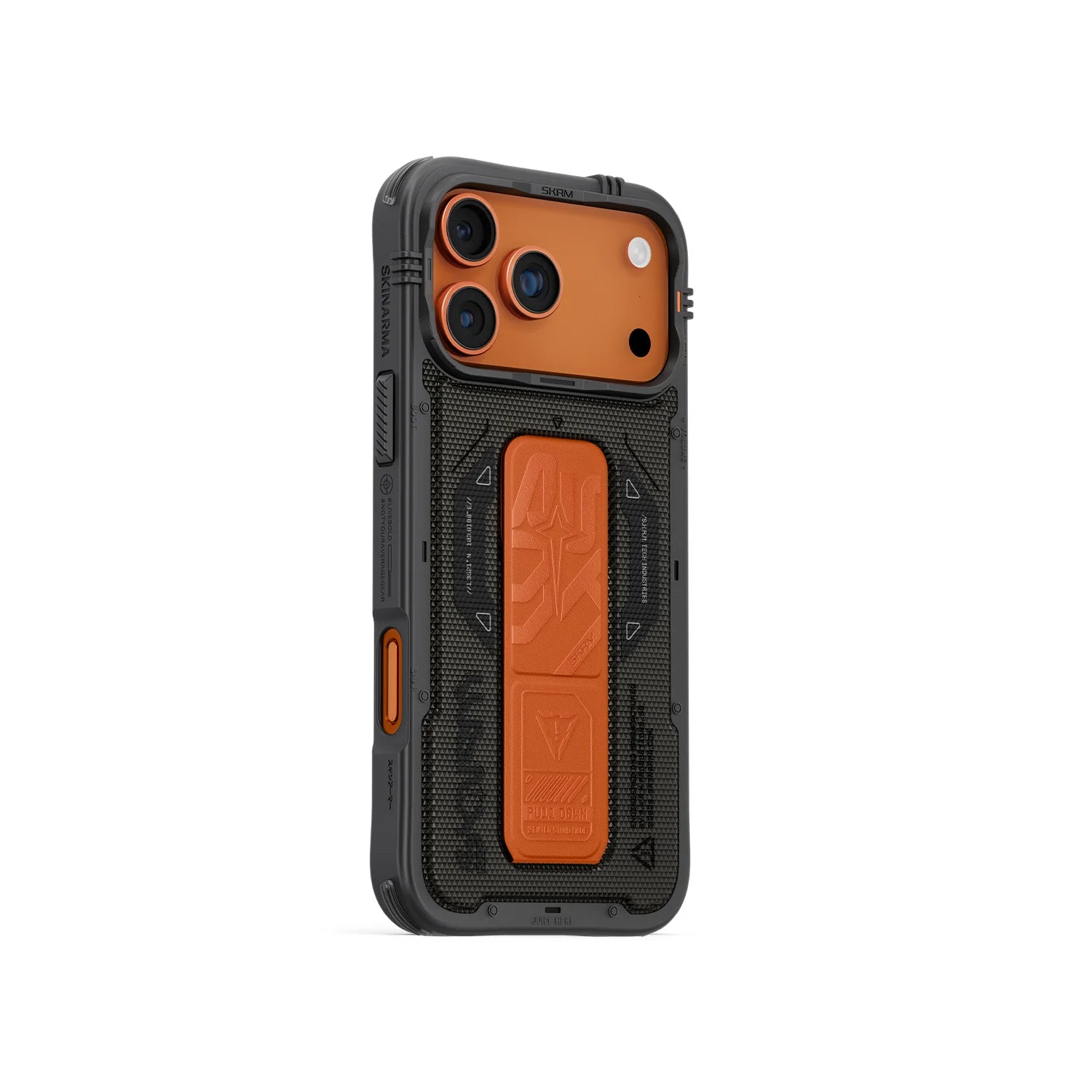 SKINARMA PHANTOM iPhone 17 Pro Case – Mag-Charge & Foldable Grip-Stand SKINARMA PHANTOM iPhone 17 Pro Case – Mag-Charge & Foldable Grip-Stand