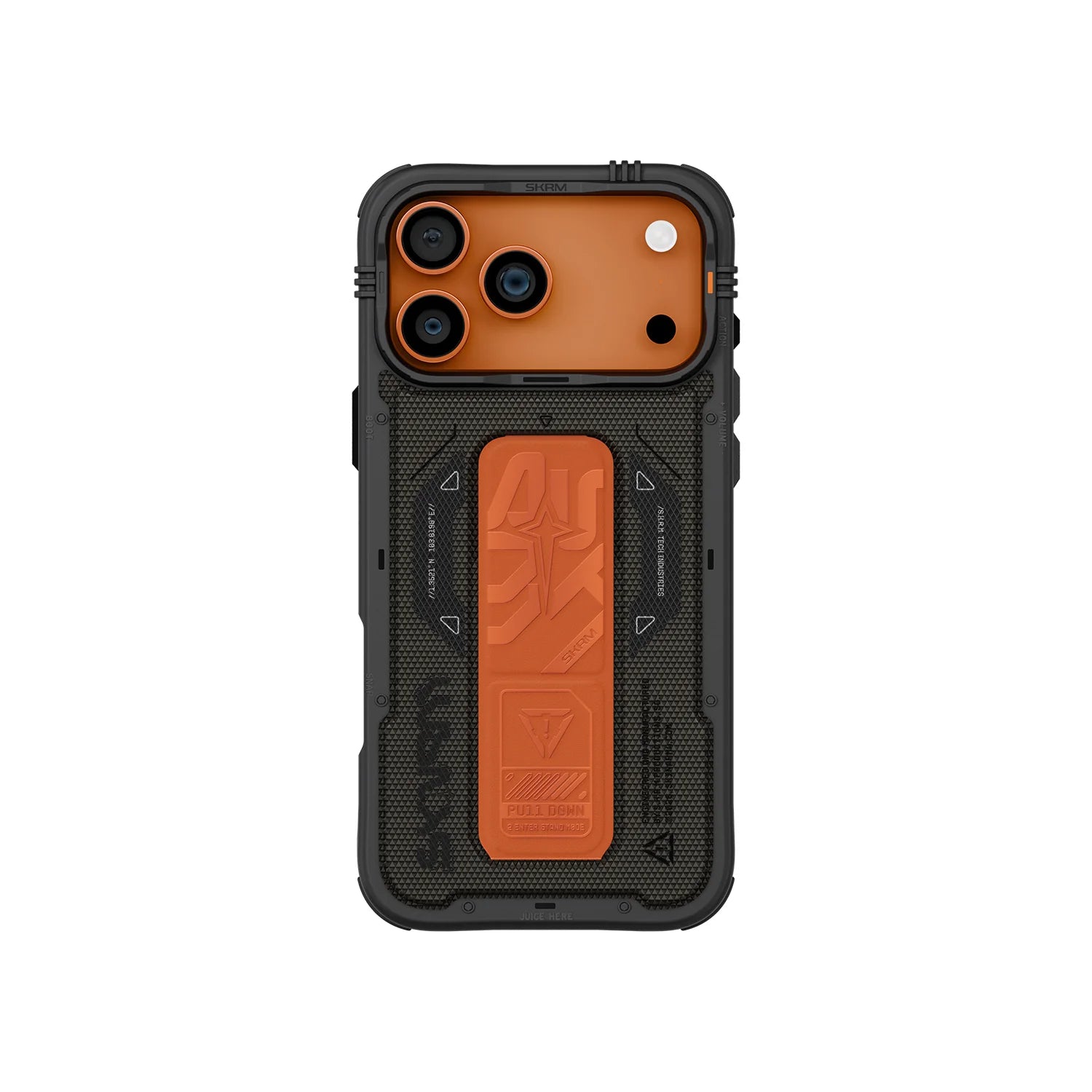 SKINARMA PHANTOM iPhone 17 Pro Case – Mag-Charge & Foldable Grip-Stand SKINARMA PHANTOM iPhone 17 Pro Case – Mag-Charge & Foldable Grip-Stand