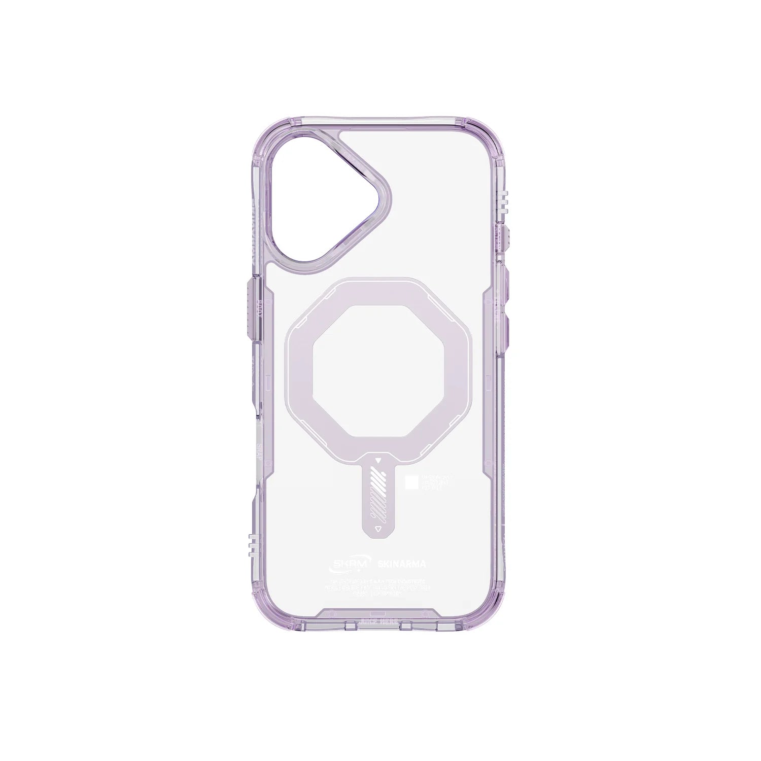 كفر سكينارما سايد ماج تشارج لهاتف آيفون 17 - شفاف ومقاوم للصدمات