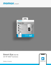 Momax Smart Eye 360° Camera Smart Security Solution - White