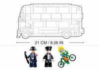 Sluban - Red London Double-decker Bus | Set M38-B0708