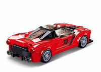 Sluban Italian Super Car Red M38-B0955 - 262 Pieces Building Set