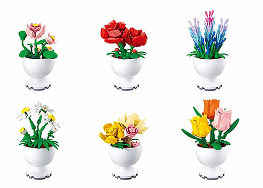 Sluban Potted Plants Garden – Set M38-B1077 | Kids Building Toy