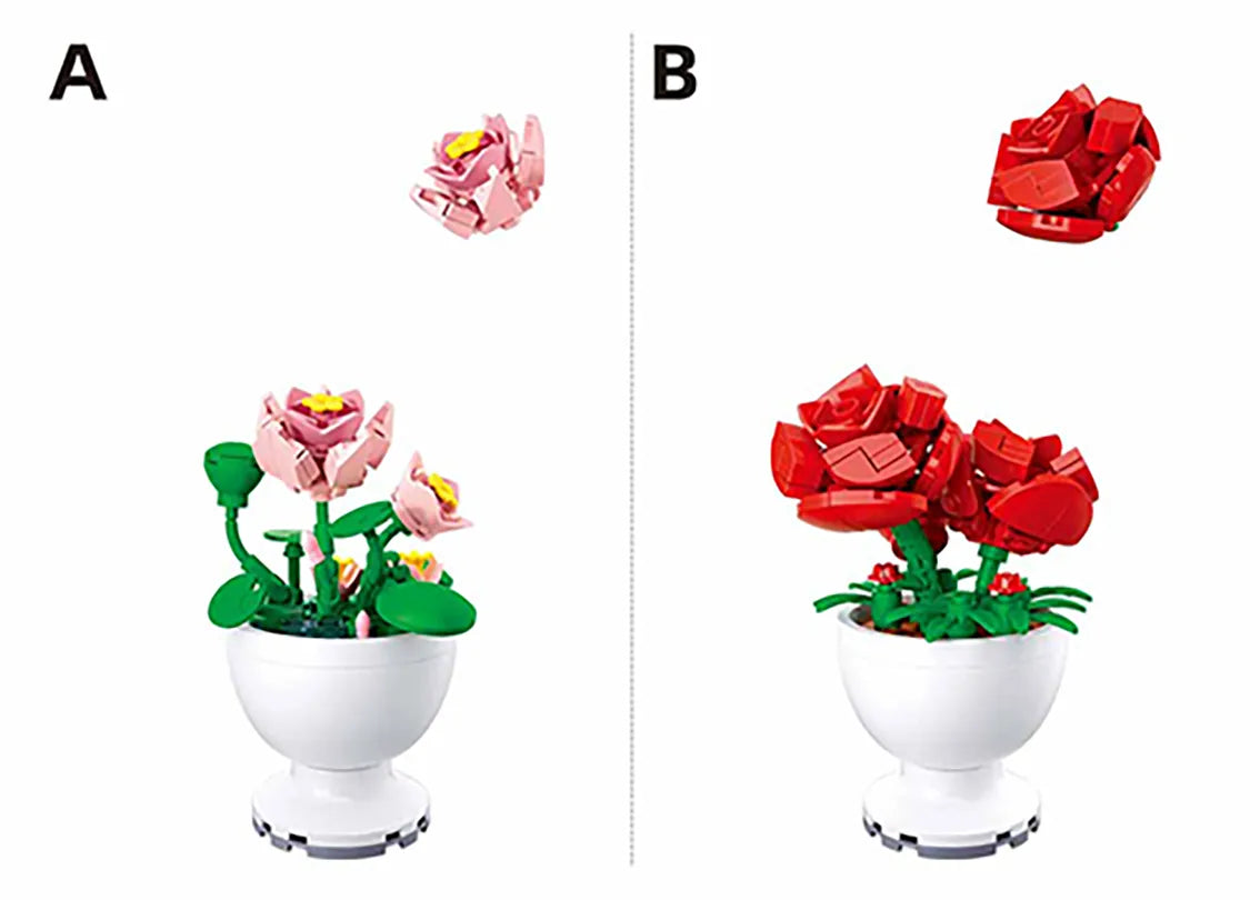 Sluban Potted Plants Garden – Set M38-B1077 | Kids Building Toy