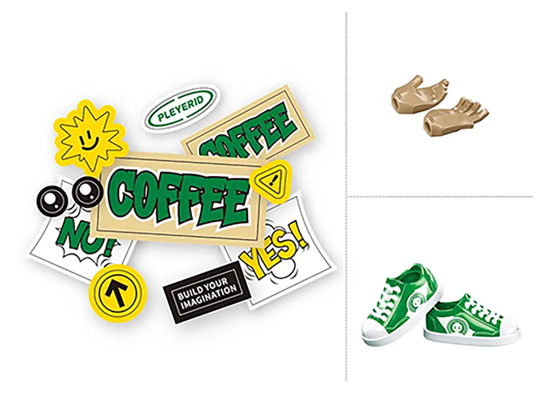 مجموعة Sluban عرض رجل المشروبات - 983 قطعة