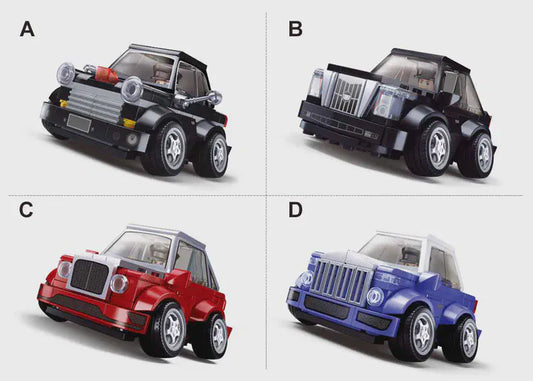 Sluban MCAR Hell of Flush 1-4 | Set M38-B1202 | Kids Building Toy