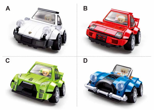 Sluban MCAR Hell of Flush 9-12 | Set M38-B1205 | Kids Building Toy