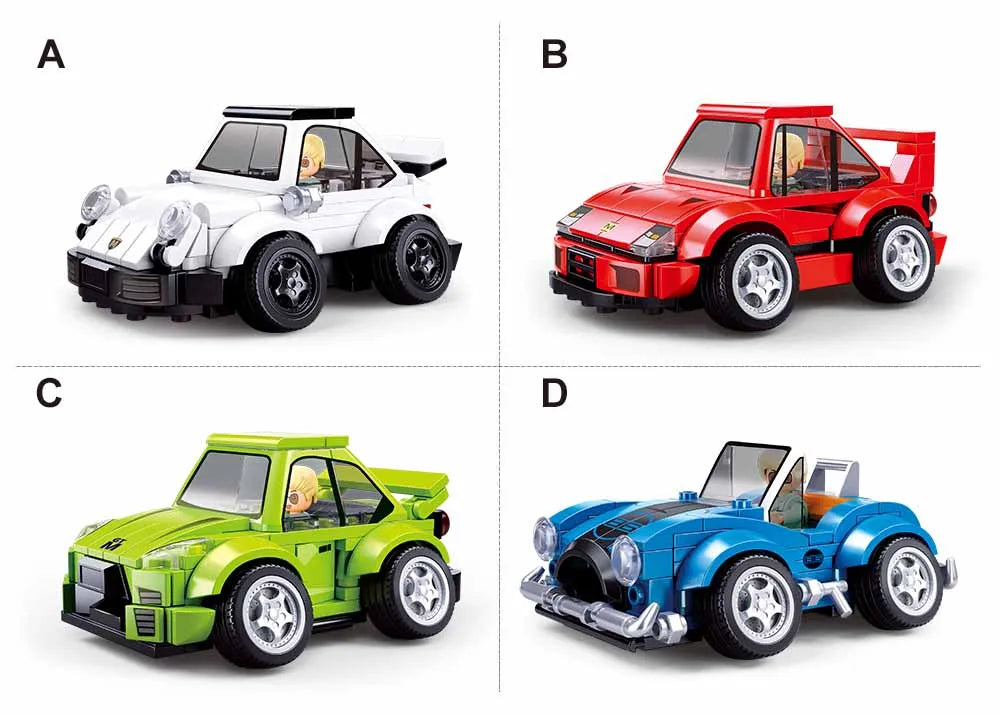 Sluban MCAR Hell of Flush 9-12 | Set M38-B1205 | Kids Building Toy