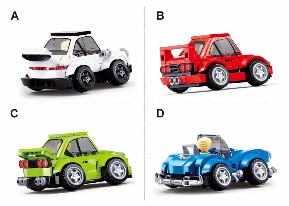 Sluban MCAR Hell of Flush 9-12 | Set M38-B1205 | Kids Building Toy