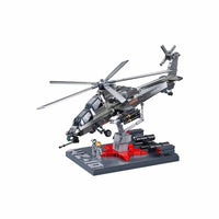 Sluban W10-S Helicopter Building Set 914 Pieces | M38-B1233