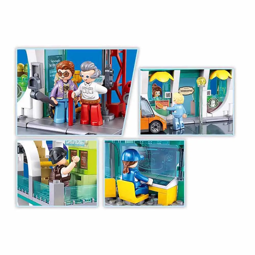 محطة القطار المركزية Sluban Metropolis | 620 قطعة