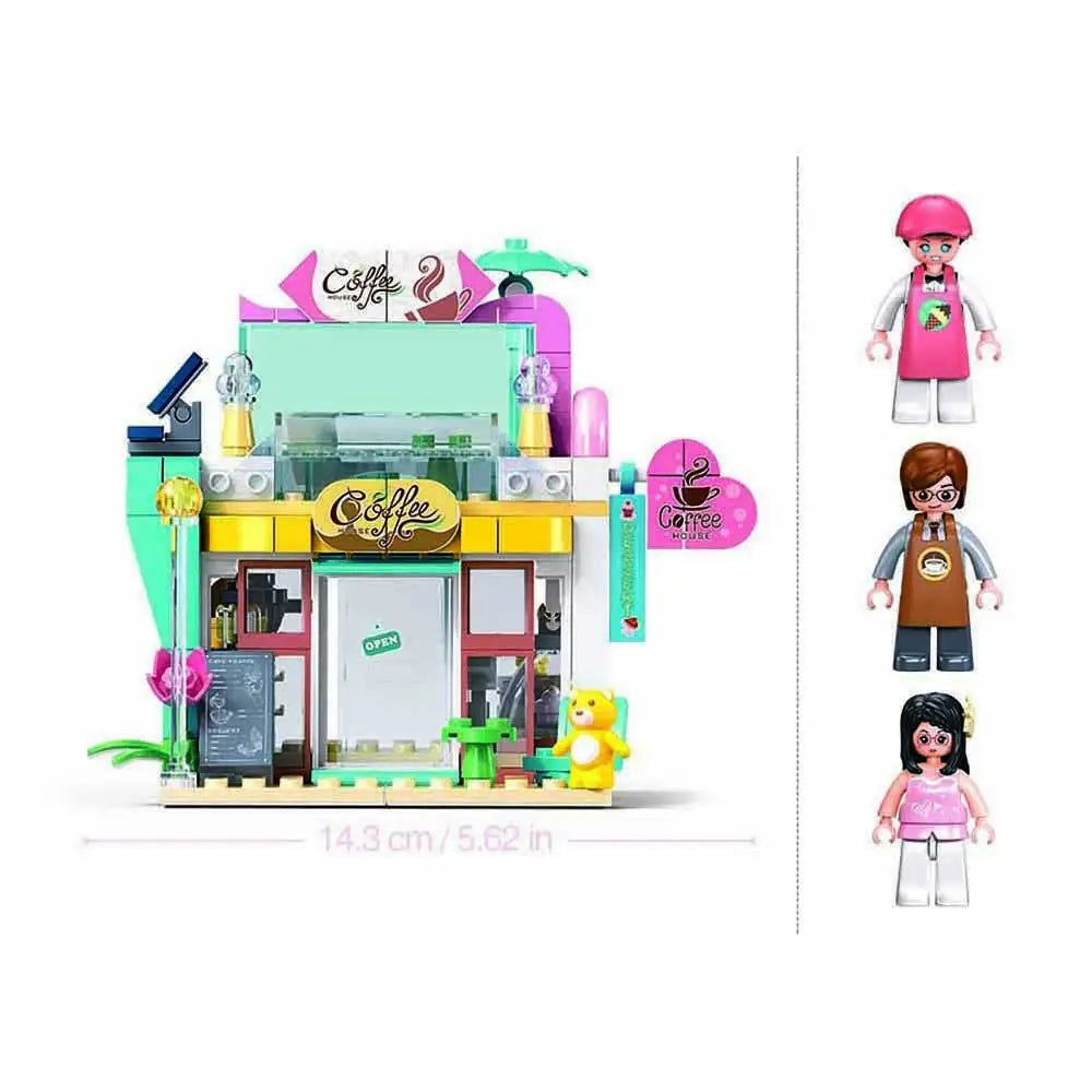 مجموعة Sluban Metropolis Slubucks | 241 قطعة بناء