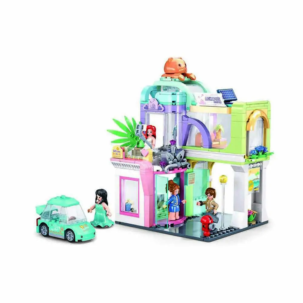 Sluban Metropolis D.C. Crowne Hotel Building Set M38-B1267 | 451 Pieces