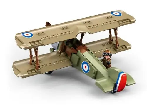 Sluban Sopwith Camel Fighter Plane 1:35 - 293 Piece Military Building Set
