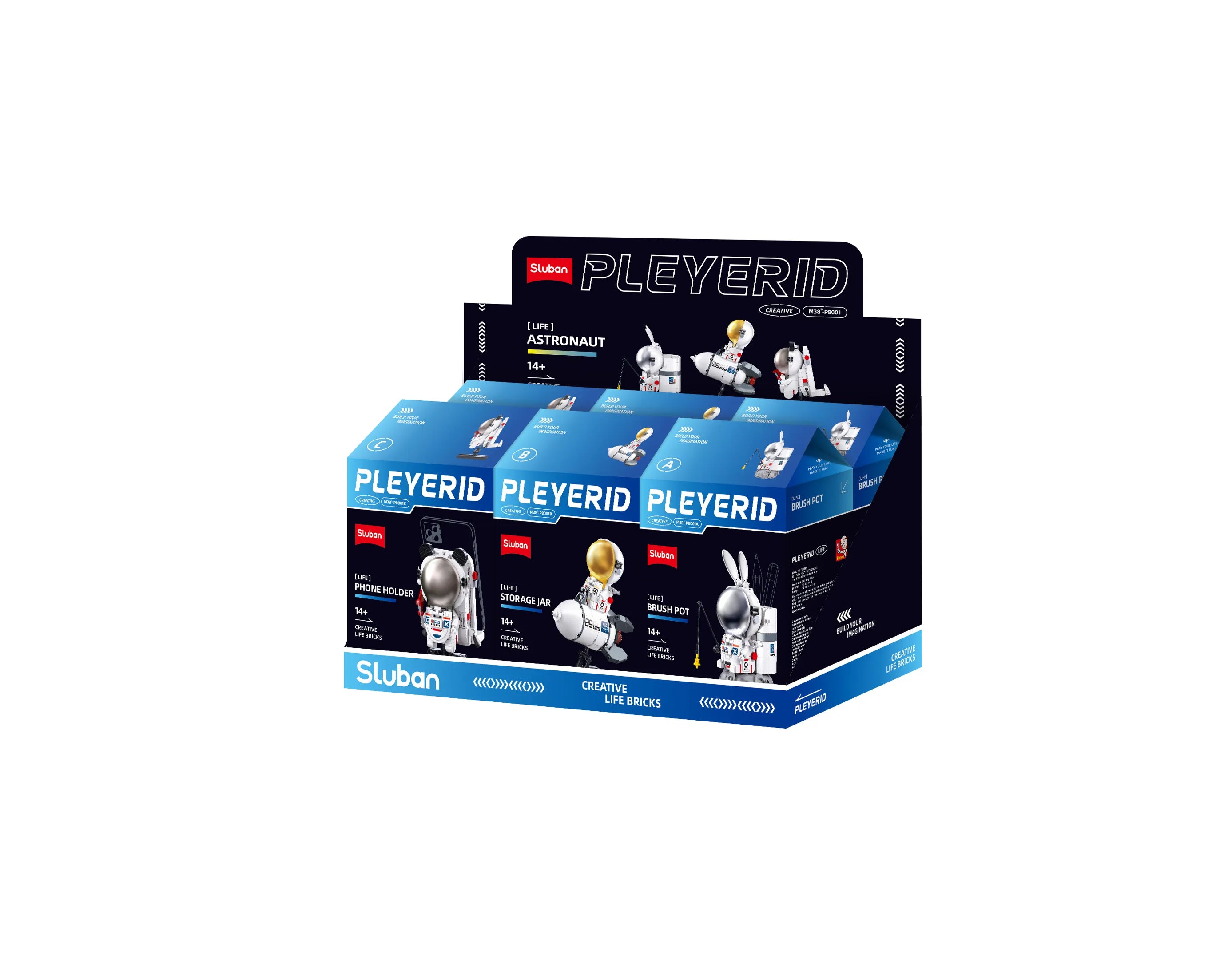 Sluban Mars Astronaut – Display 1 | Building Set M38-P8001
