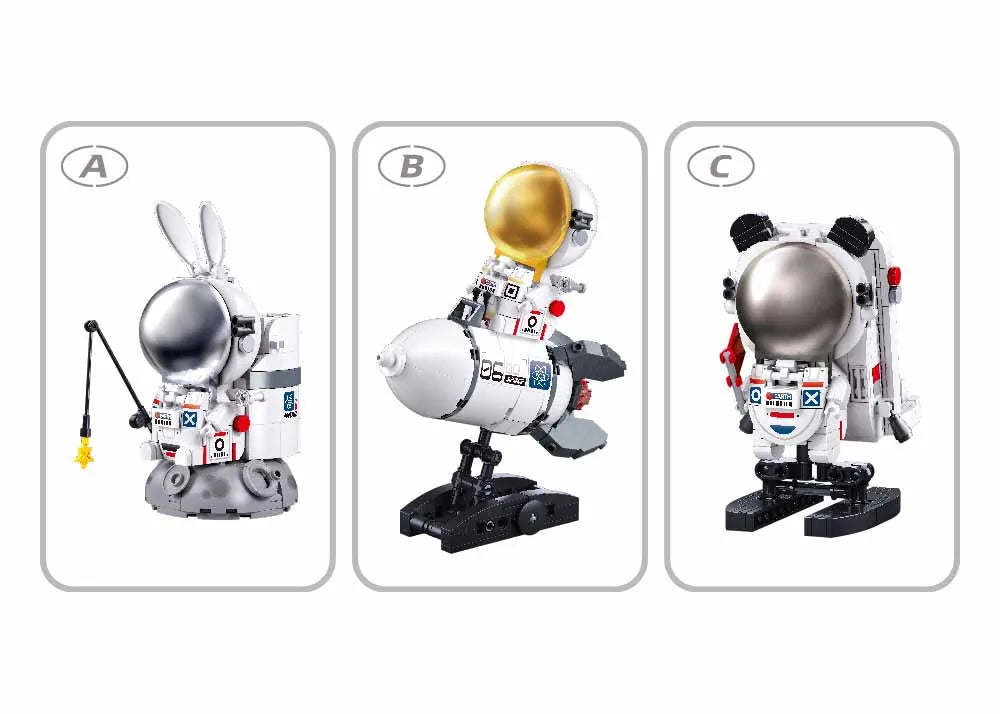 Sluban Mars Astronaut – Display 1 | Building Set M38-P8001