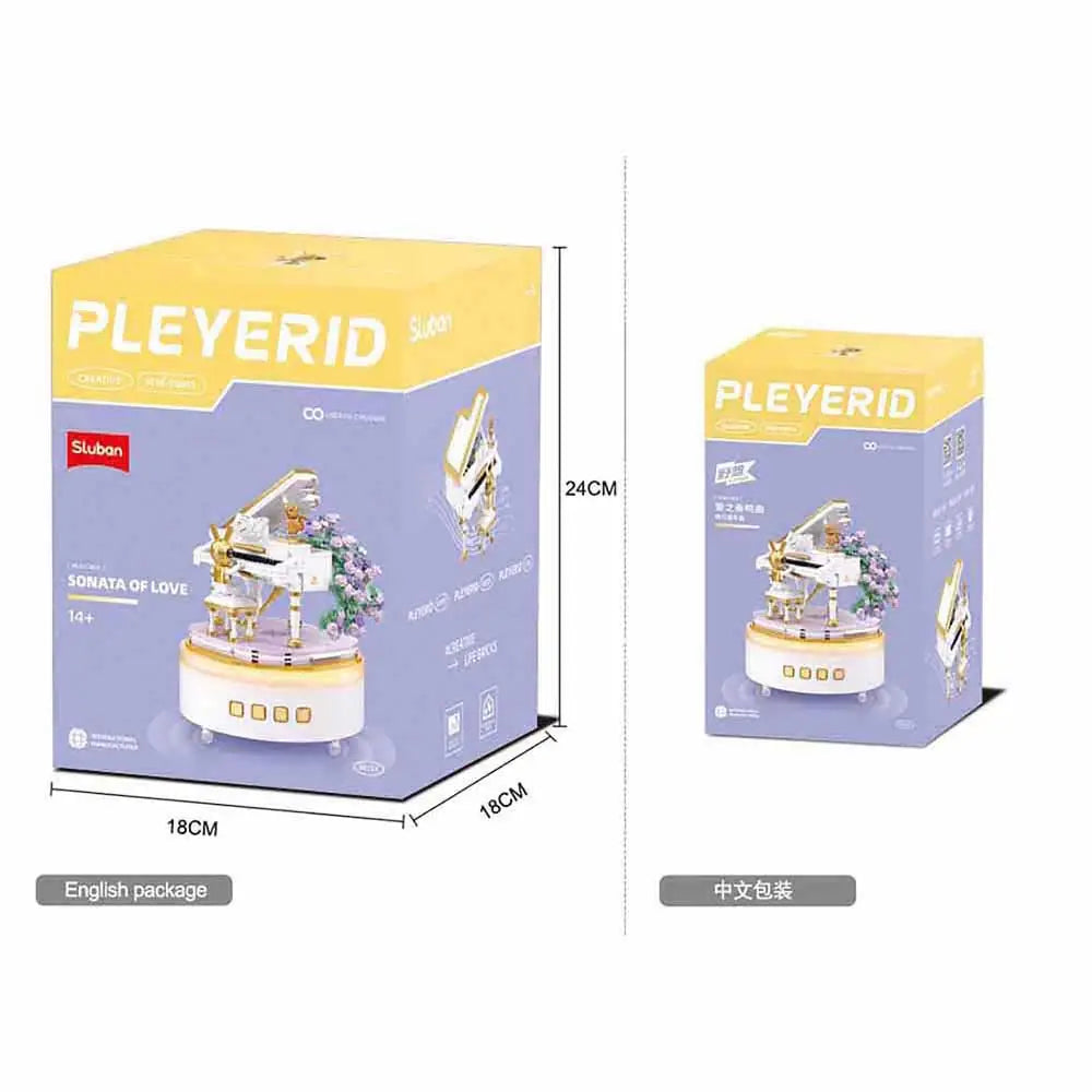 صندوق موسيقي Sluban Pleyerid – بيانو 503 قطعة