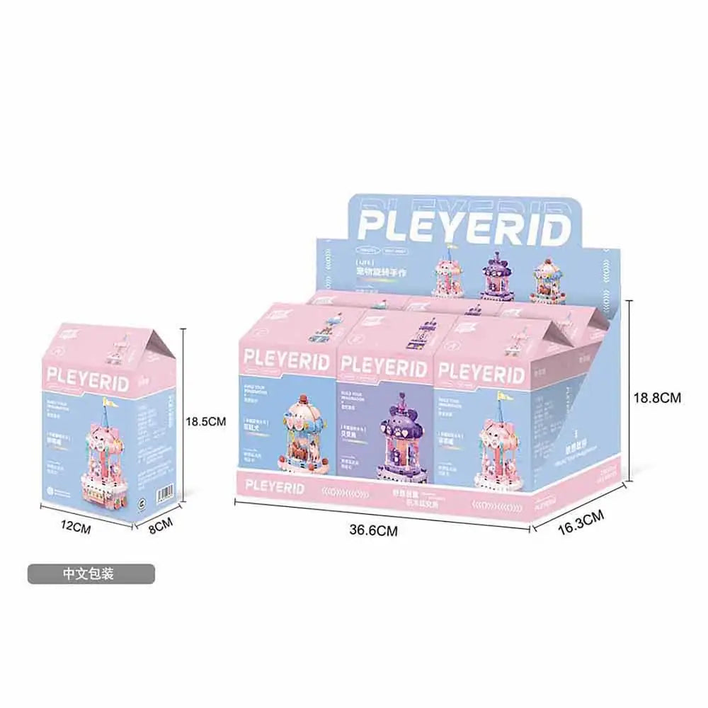 مجموعة Sluban Pleyerid حيوانات 6 في 1 - M38-P8027