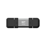 Silicon Power Power C51 Mobile Dual USB 3.2 Gen1 USB-C Flash Memory Drive 128GB