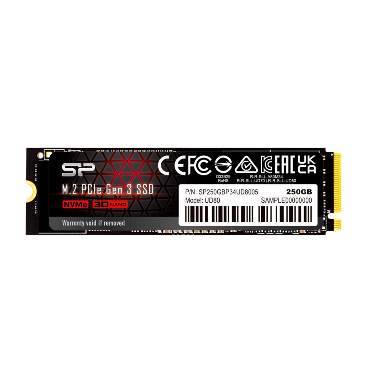 Silicon Power M.2 NVME Hard Disk 250GB UD80