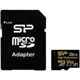بطاقة microSDXC UHS-I من سلسلة Golden بسعة 256 جيجابايت وعمر افتراضي طويل من Silicon Power