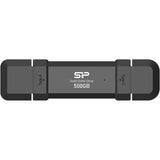 Silicon Power Power DS72 500 GB Portable SSD USB 3.2 Gen2 Type-C