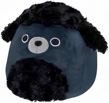 SQUISHMALLOWS LITTLE PLUSH JETTWARD POODLE Soft - Black SQUISHMALLOWS LITTLE PLUSH JETTWARD POODLE Soft - Black