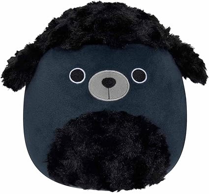 SQUISHMALLOWS LITTLE PLUSH JETTWARD POODLE Soft & Stylish Plush - Black