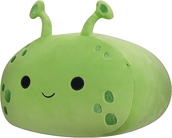 SQUISHMALLOWS MEDIUM PLUSH 12 INCH STACKABLE FINN ALIEN - GREEN SQUISHMALLOWS MEDIUM PLUSH 12 INCH STACKABLE FINN ALIEN - GREEN