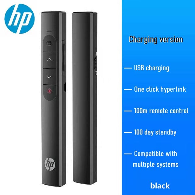 HP Wireless Multi-function Sensitive Presenter Pointer - 1 Year Warranty