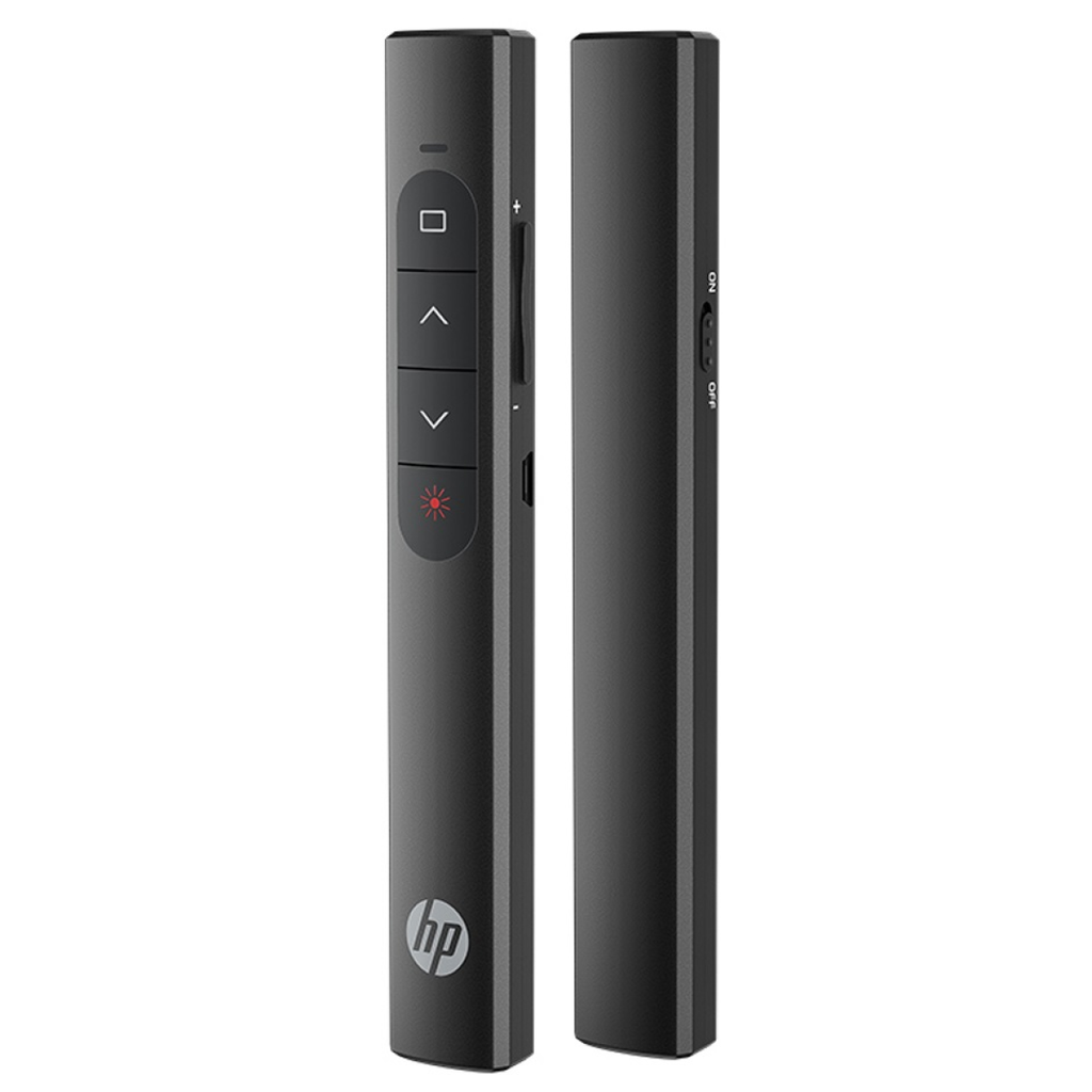 HP Wireless Multi-function Sensitive Presenter Pointer - 1 Year Warran