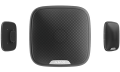 Ajax StreetSiren Wireless outdoor siren with a clip lock for a branded faceplate Black