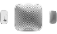 Ajax StreetSiren Wireless outdoor siren with a clip lock for a branded faceplate White