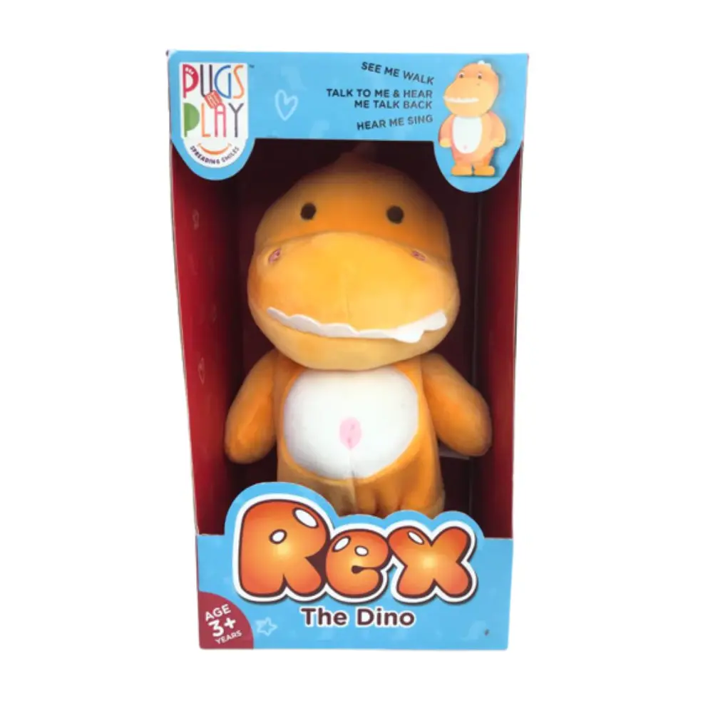 لعبة كلب متحرك Pugs At Play - Rex 9 إنش للأطفال