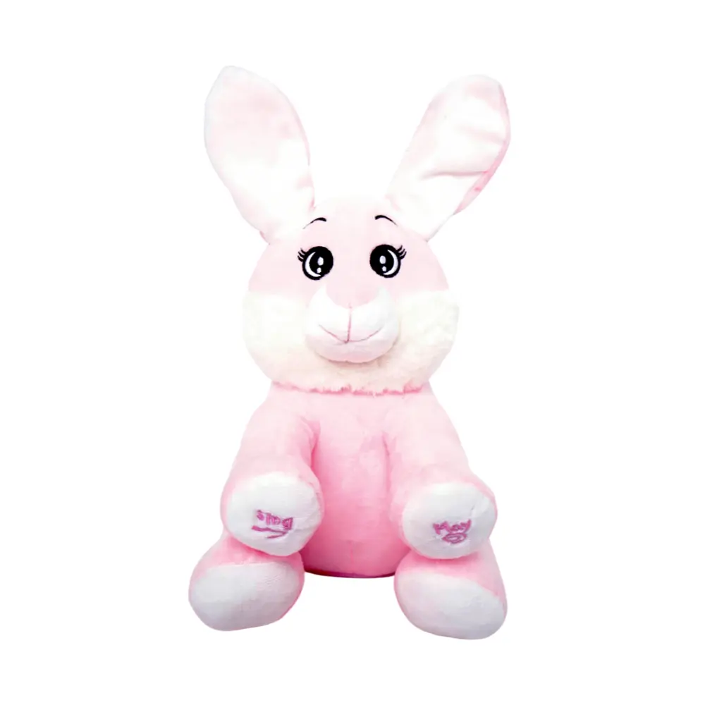 دمية Pugs At Play Peek A Boo Bugs - 10 بوصة تعمل بالبطارية