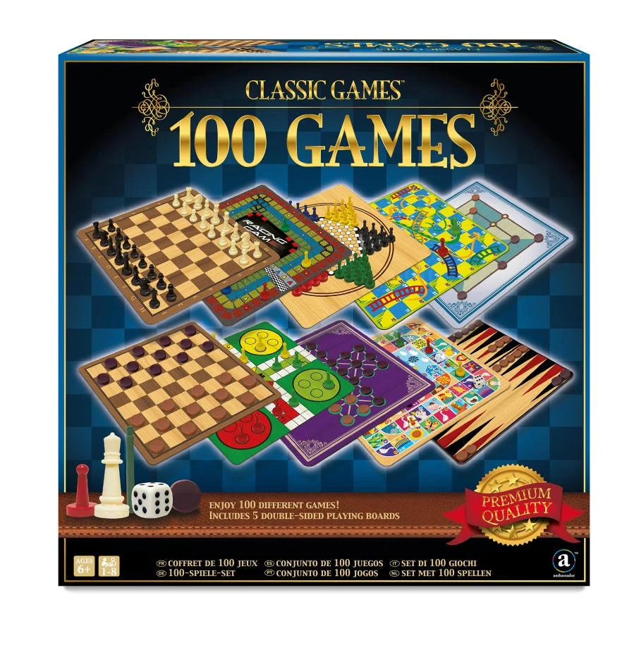Ambassador Classic Games – 100 Game Set