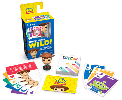 من فانكو Funko Signature Games: Something Wild Card Game- Toy Story أوراق لعب مع مجسمات مصغرة لشخصيات كرتونية