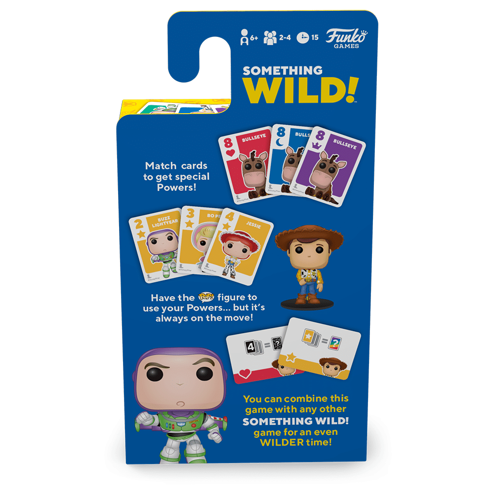 من فانكو Funko Signature Games: Something Wild Card Game- Toy Story أوراق لعب مع مجسمات مصغرة لشخصيات كرتونية
