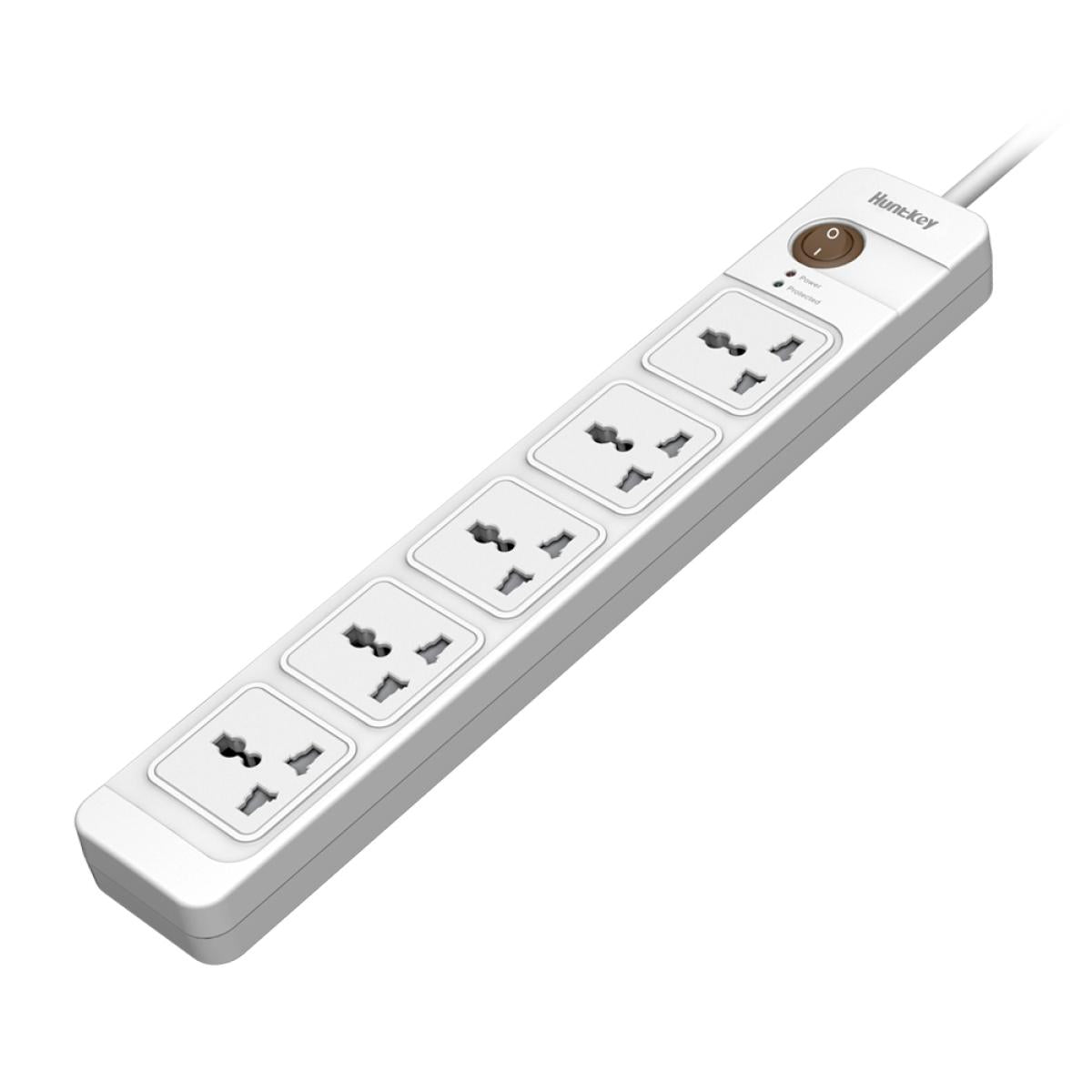 Huntkey Power Strip Universal Use with 5 Outlets