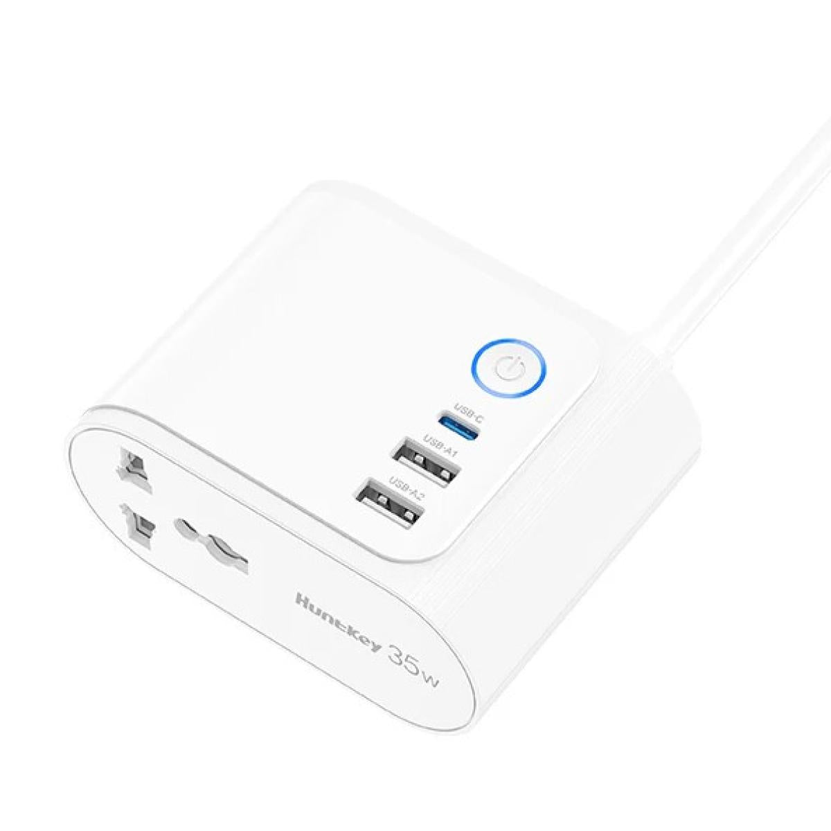 Huntkey Type-C 35W Charger for Desktop – UK Plug Huntkey Type-C 35W Charger for Desktop – UK Plug