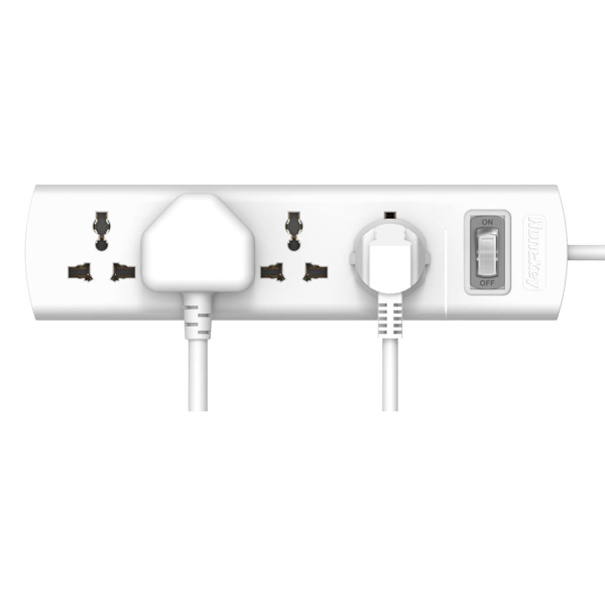 Huntkey Power Strip 4 Universal Outlets 2500W 3Year Warranty