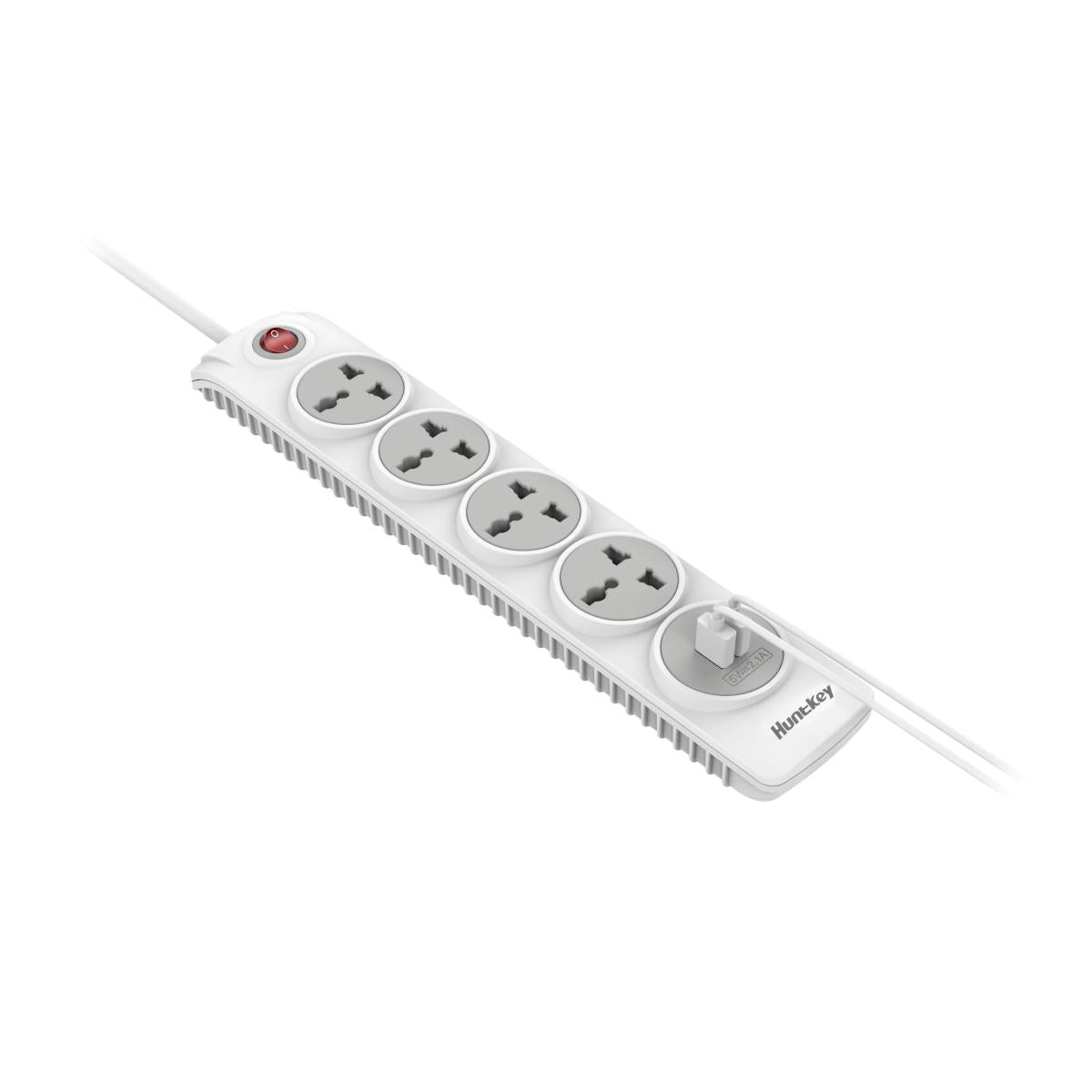 Huntkey Power Strip 4 Universal Outlets & USB Charging