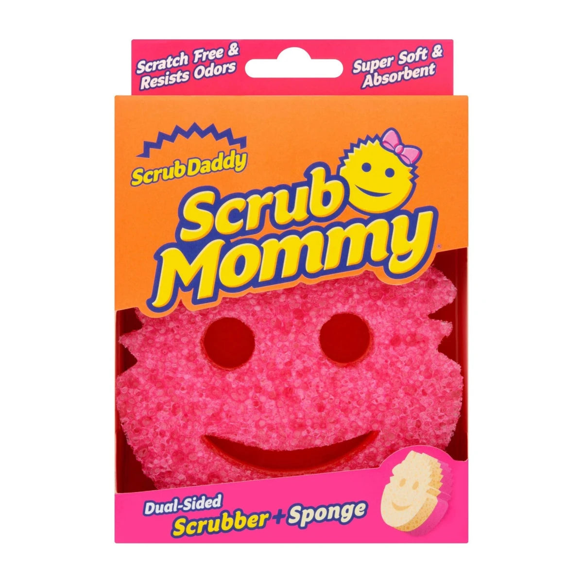 Scrub Mommy Dual-Sided Multipurpose Dish Sponge Scrub Mommy Dual-Sided Multipurpose Dish Sponge