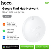 جهاز التتبع الذكي HOCO E93A لنظام Android - متوافق مع خدمة "العثور على جهازي" من Google
